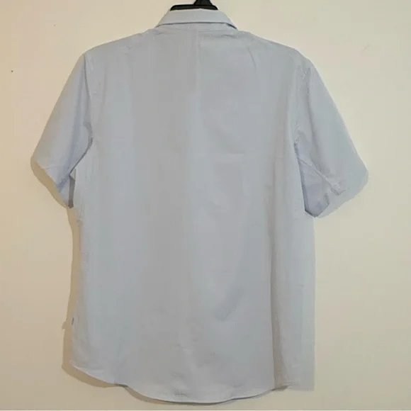 lululemon Airing Easy SS Button Down Shirt XL Light Gray - Picture 2 of 12